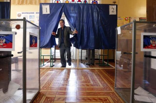 Rytų Ukrainos referendumai kelia susiskaldymo baimę