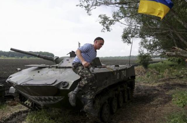 Ukraina žada tęsti karinius veiksmus