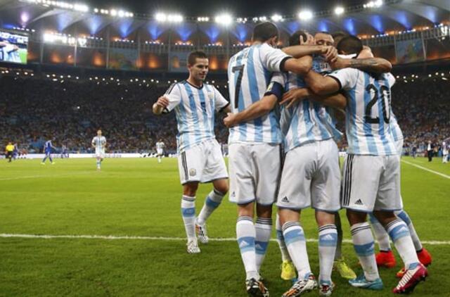 Argentinos rinktinė 2:1 įveikė Bosniją ir Hercegoviną