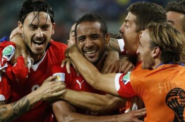 Čilės futbolininkai nugalėjo australus