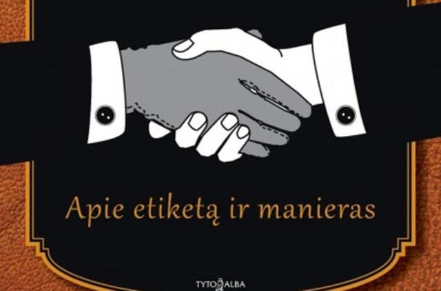 Giedrius Drukteinis kviečia pokalbiui apie etiketą ir manieras