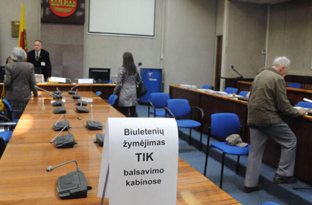 Išankstinis balsavimas: mažas aktyvumas ir sumišę rinkėjai