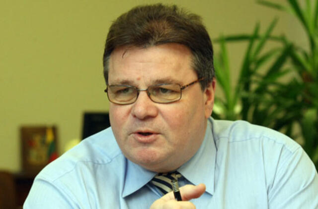 Linas Linkevičius ES ministrų susitikime aptars padėtį Ukrainoje