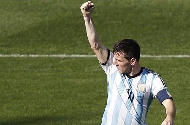 Lionelis Mesis išplėšė  pergalę Argentinai