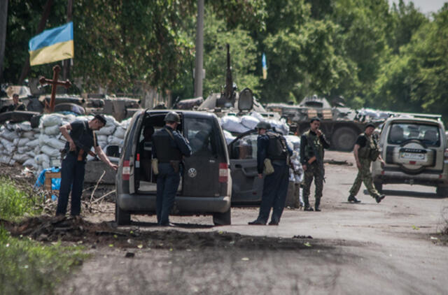 Luhansko oro uoste nukrito lėktuvas Il-76 su Ukrainos desantininkais