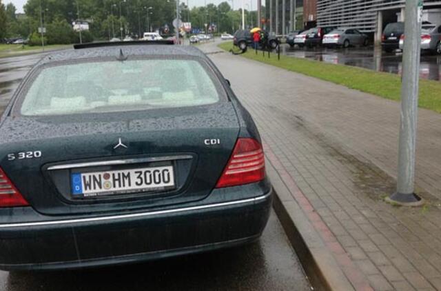 Pagyvenęs ir nedrausmingas vokietis sukėlė avariją