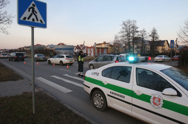 Pareigūnų dėmesys eismo saugumui nesumažės ir vasarą