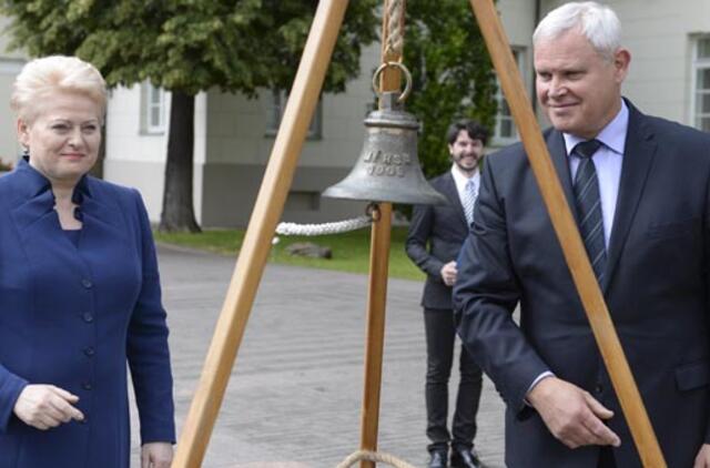 Prezidentė atidarė Jūros šventės 80-mečiui skirtą parodą