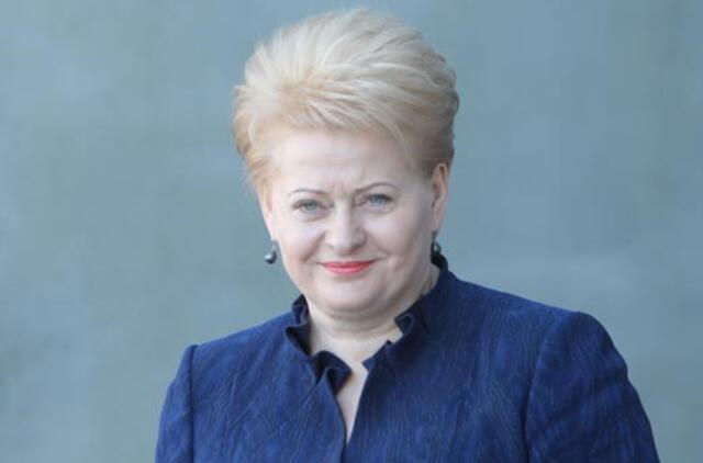 Prezidentė dalyvaus Ukrainos vadovo inauguracijoje