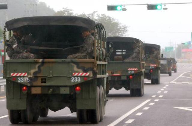 Suimtas Pietų Korėjos karys, nušovęs penkis kolegas