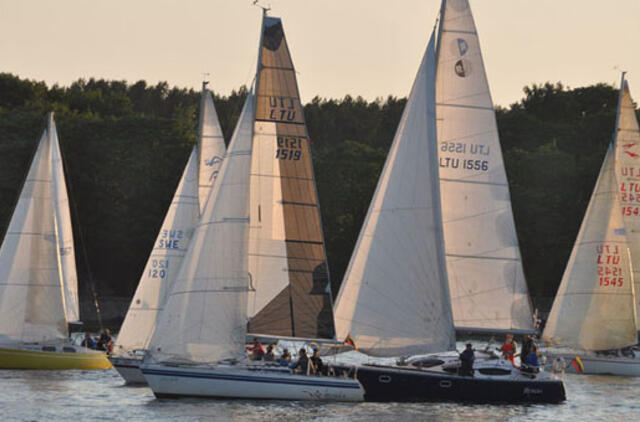"Švyturio Joninių nakties regata"  pasitinka pakeistu maršrutu
