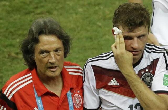 Vokietijos ir Ganos futbolininkų dvikovoje -  lygiosios 2-2