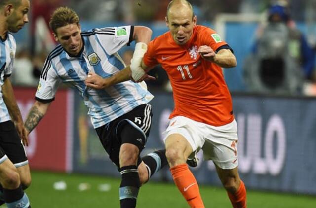 Argentinos rinktinė - pasaulio čempionato finale