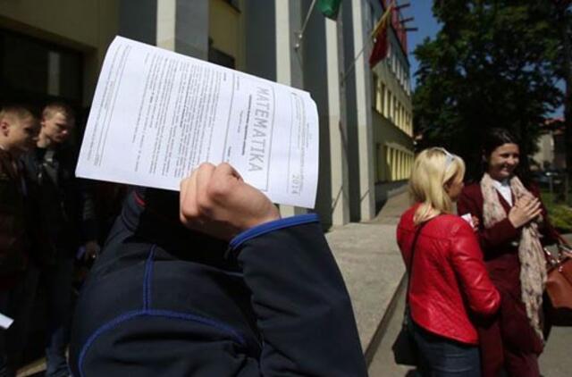 Brandos egzaminai: pasipiktinusių bus visada