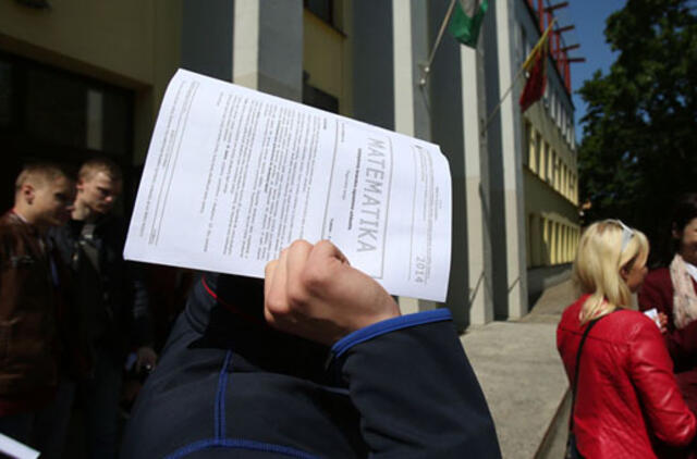 Egzaminų rezultatai nuvylė specialistus