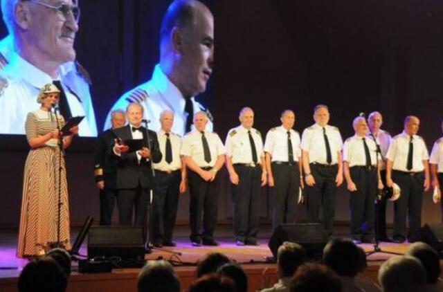 Jūrininkų vakare - padėkų jūra