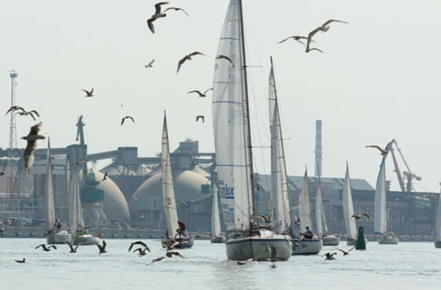 Kuršių marių regatos dalyviams - išbandymai