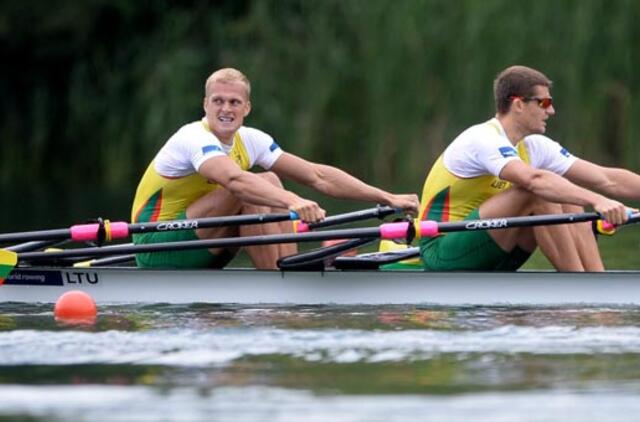 Lietuvos irkluotojai iš pasaulio taurės etapo Šveicarijoje parsiveža sidabrą ir bronzą