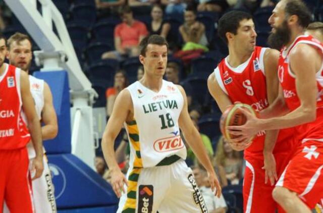 Lietuvos krepšininkai antrą kartą nugalėjo gruzinus