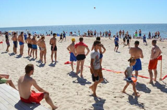 Paplūdimio futbolo turnyre triumfavo gera nuotaika