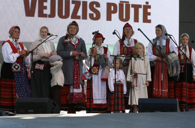 Paskutiniai festivalio "Parbėg laivelis" akordai