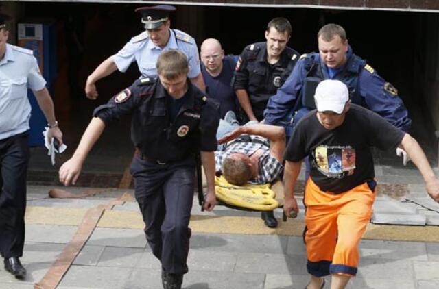 Per avariją Maskvos metro 10 žmonių žuvo, nukentėjo dar 100
