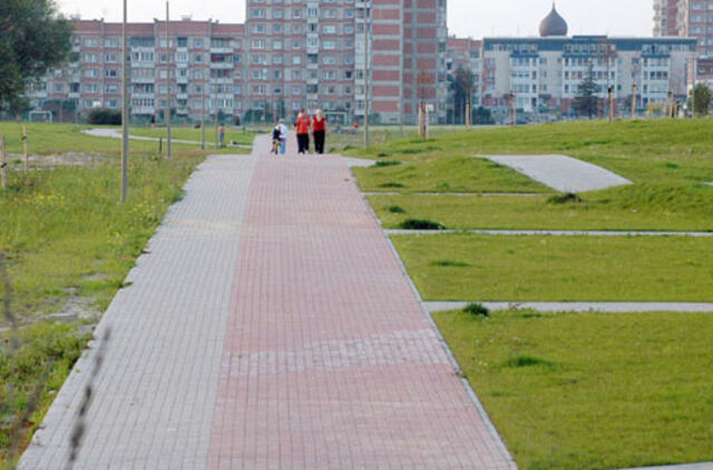 Sąjūdžio parke – nemokamų mankštų oazė
