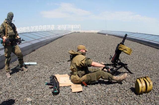 Separatistai traukiasi iš savo pozicijų Donecke