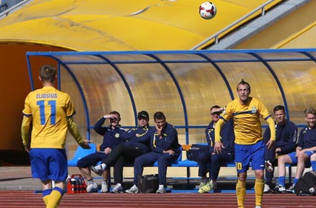 Šįvakar - dvikova su Liuksemburgu