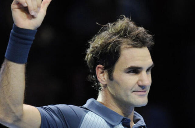 Šveicaras Rodžeris Federeris pateko iškopė į Vimbldono turnyro pusfinalį