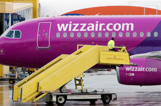 "Wizz Air" sustabdo skrydžius į Tel Avivą