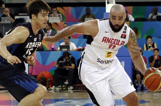 Angolos krepšininkai nugalėjo Pietų Korėjos atstovus