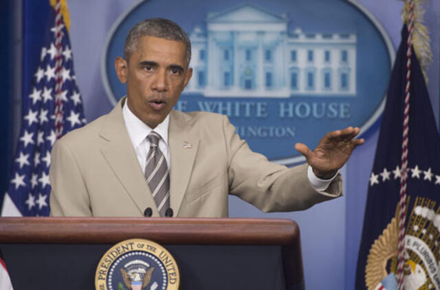 Barakas Obama: Rusija atsakinga už smurtą Ukrainoje