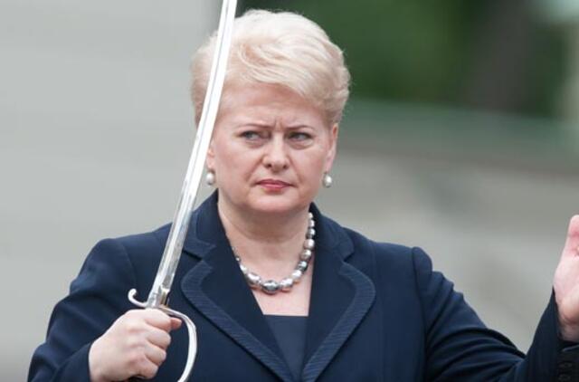 Dalios Grybauskaitės reakcija į Rusijos sankcijas