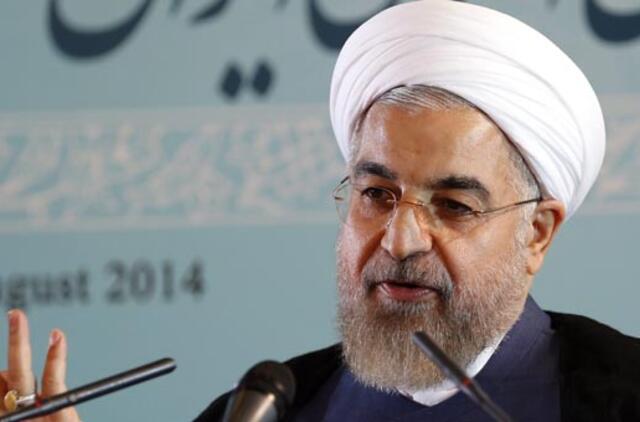 Irano prezidentas smerkia naujas JAV sankcijas
