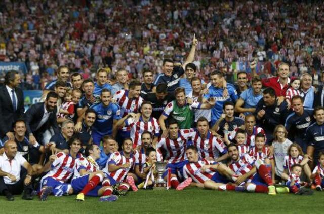 Ispanijos supertaurė - "Atletico" futbolininkų rankose