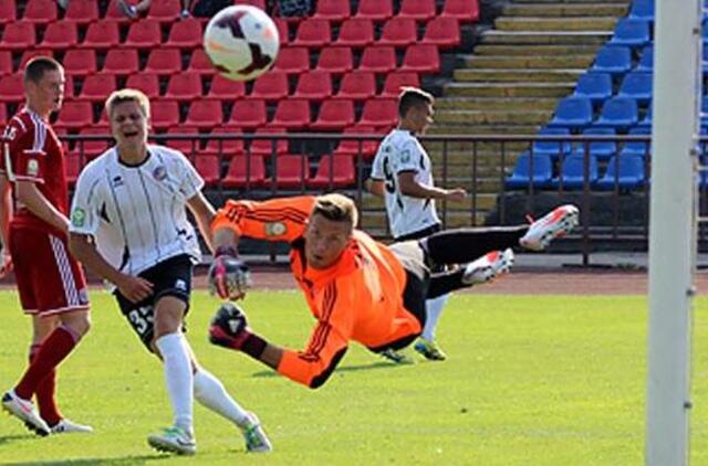 "Klaipėdos granitas" įveikė "Ekrano" futbolininkus