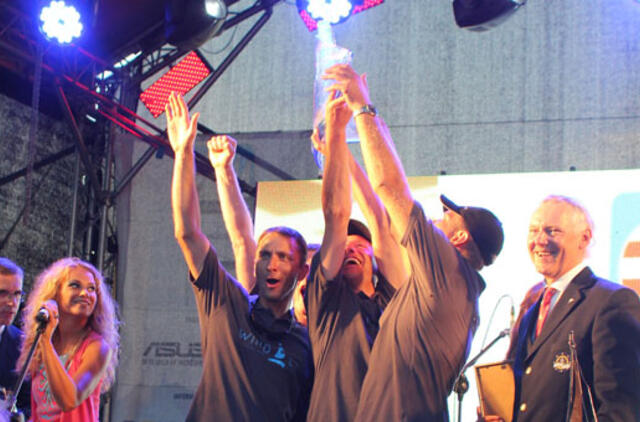 Kuršių marių regatos taurė plaukia į Estiją