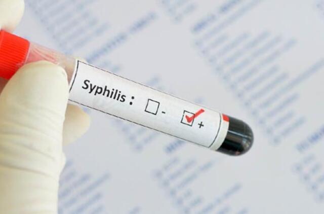 Lietuvoje daugėja susirgimų sifiliu
