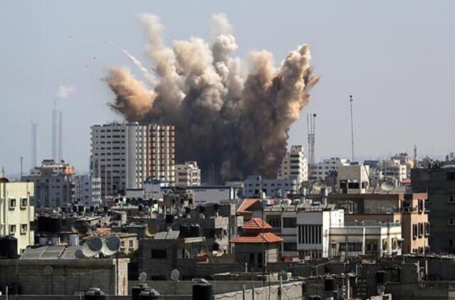 Pasibaigus paliauboms, atsinaujino kova Gazos Ruože