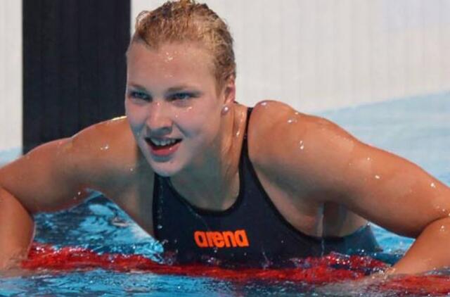Rūta Meilutytė jaunimo olimpinėse žaidynėse  iškovojo aukso medalį!