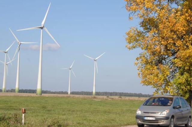 Šalia Jurbarko iškils vėjo jėgainių parkas