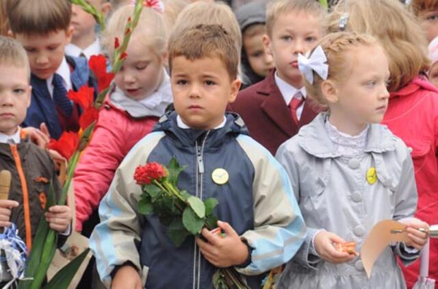 Šiemet laukiama tūkstančiu pirmokų daugiau
