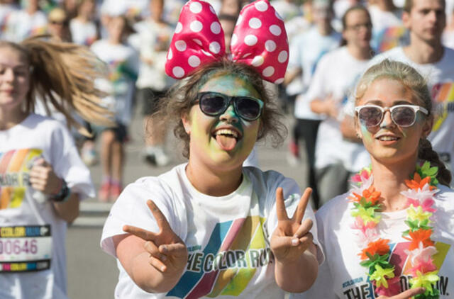 Vilniuje vasarą išlydėjo spalvoti bėgikai