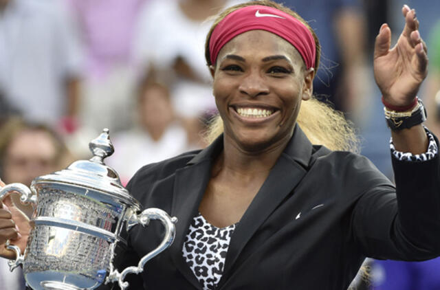 Amerikietė Serena Viljams šeštąjį kartą laimėjo "US Open" turnyrą