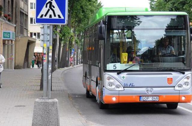 Autobusų maršrutų pakitimai rugsėjo 1-ąją