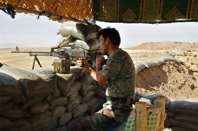 Irako pajėgos išstūmė IS kovotojus iš teritorijos prie Haditos užtvankos