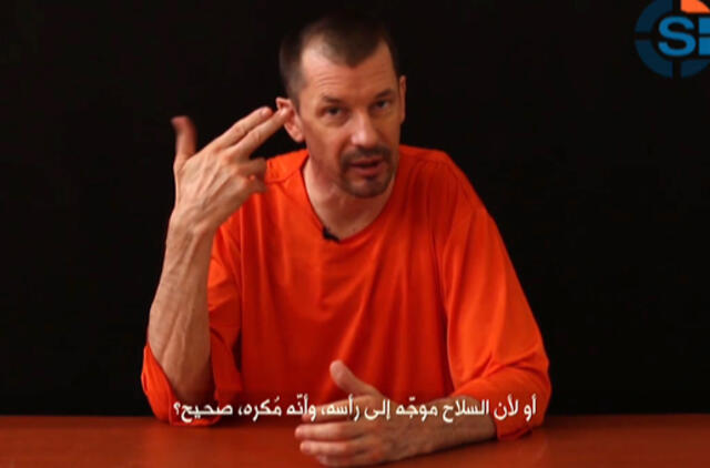 IS paskelbė vaizdo įrašą kritikuojantį JAV veiksmus Irake