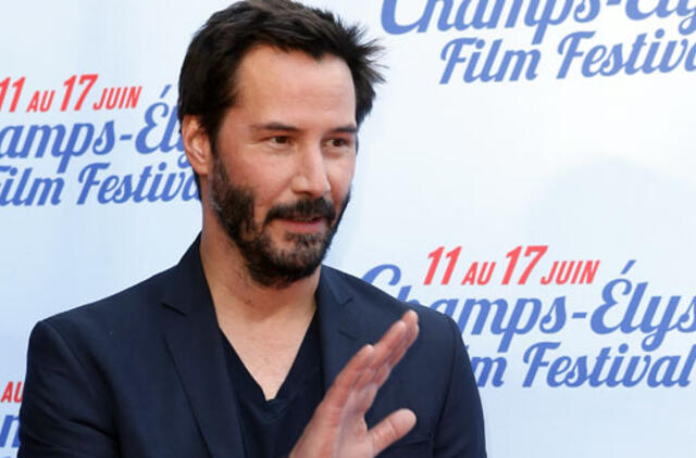 Kianu Ryvsas švenčia pusės amžiaus jubiliejų