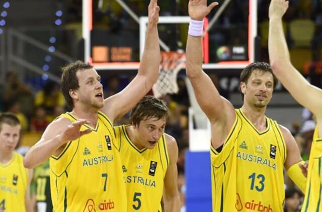 Lietuvos rinktinė pralaimėjo Australijai 75:82